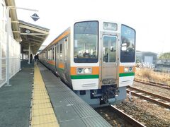 2019.12.31　吉原
再び１８きっぷの旅。

第７２走者：クハ２１０－５０２５　吉原→清水