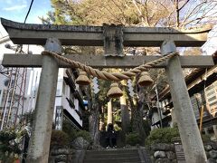 続いてお隣の日枝神社へ。
子宝にご利益があります。