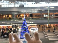 1月13日。
10時発の飛行機に合わせて友人とバスで新千歳空港へ。
いつもならまだくらい時間に家を出るのですがこの日はゆっくり。
７時半のバスで。空港へは８時半ころ到着しました。

今回の旅行は２回乗り継がないといけません。
そして、普段利用しているANAでは久米島まで行けないので初めてのJALです。

JALは航空券の発券がなく、ずっとQRコードを利用しなければならず。
便利ですが、少し味気ないなあと思いました。