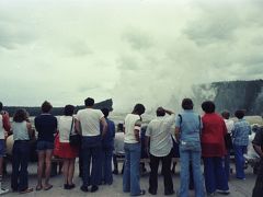 Old Faithful Geyser.