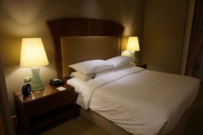このホテルのベッドは寝やすかった！