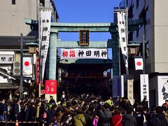 お正月は都内でちょっと諸用がございまして、それを済ませた後に午後から初詣のために神田明神を訪れてみました