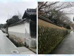 乃木神社から少し歩いたところにあるのが城下町の名残が残る古江小路
