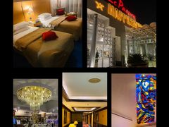 Le Passage Cairo Hotel & Casino
http://lepassage.com.eg/

空港からホテルは歩けそうなぐらいの距離だと思っていたけど、やっぱり遠いものね。車でだいたい10分ぐらいかかったかな？
古さは否めないけどまぁまぁのホテルです。もう3時近いのでさっさと寝ましょう。おやすみなさいZzzz...