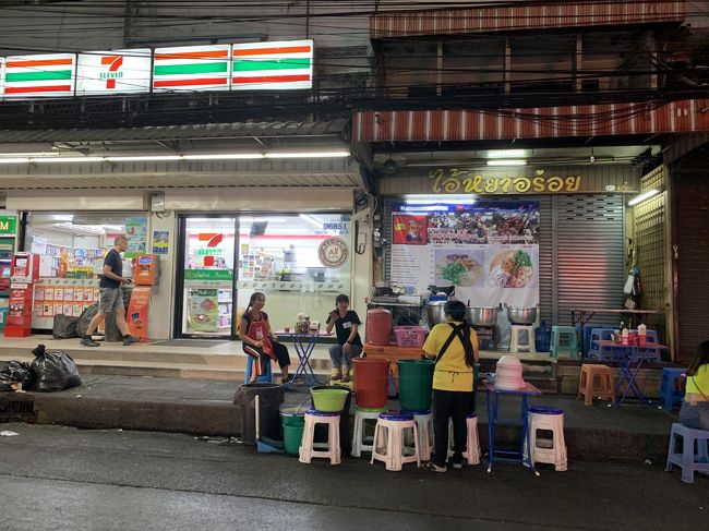 帰りちょこっと屋台によって