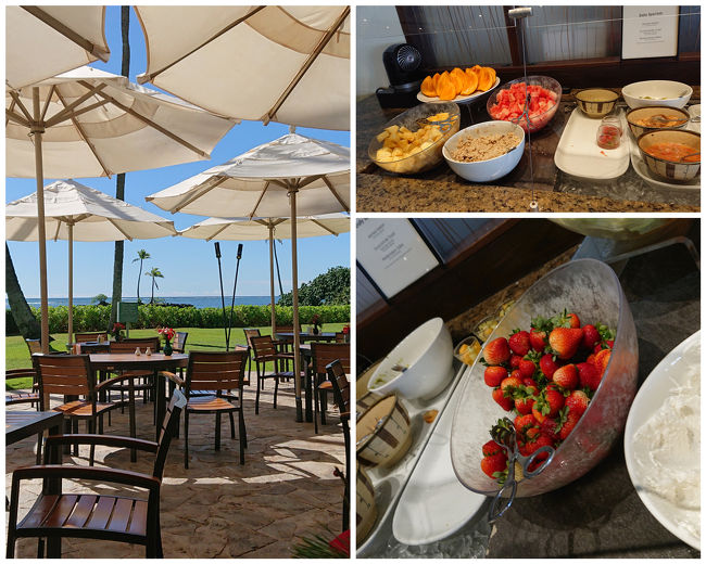 アウトサイドとインサイドで席を選べます。良いお天気で景色も素敵なのでアウトサイドを選びました。