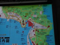 宮島旅行記続きです！
宮島案内図。