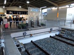 線路の終わり、伊豆急下田に到着。