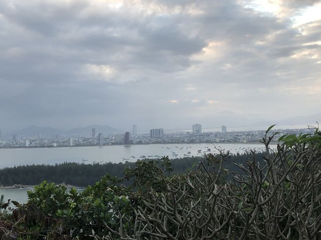 ダナン市内が見えます。