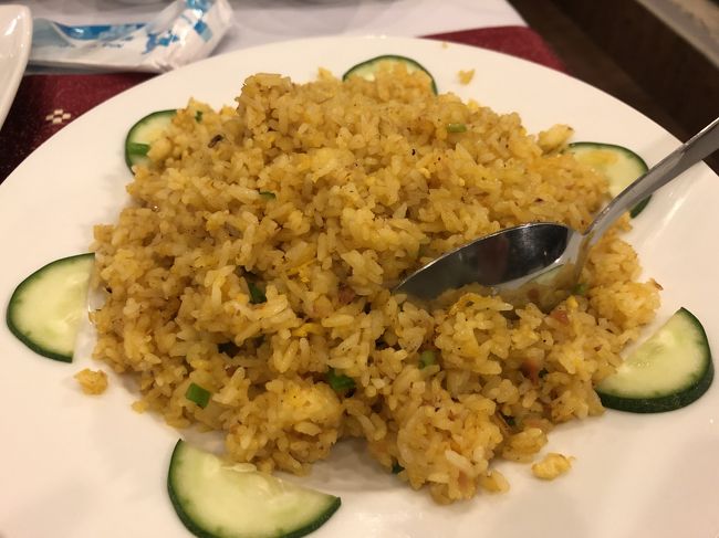 　魚のチャーハン<br />　うろこが入っているのはちょっと苦手。