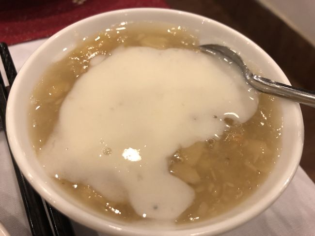 　豆のぜんざい<br />ほのかに甘いです。