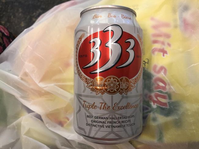 　333ビール<br />　10400ドン（52円）