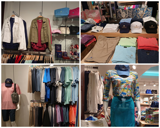 おしゃれなゴルフウェアもありました。