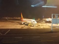 たぶん奥に止まっているのが乗って来た中国西部航空便。
重慶も大きな空港ですね。