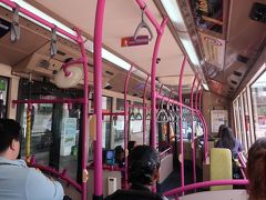 ＭＲＴクランジ駅からシンガポールバス170XでJBセントラルへ
シンガポールバスなら交通カードがそのまま使える