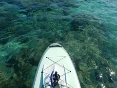 3日目午前
新城海岸にてSUP
天気も良く、透明度高い。