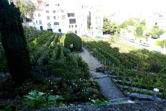 続橋守画伯 本人真筆 モンマルトル風景 パリ留学時の作品と思