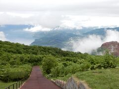 有珠山、洞爺湖を経由して