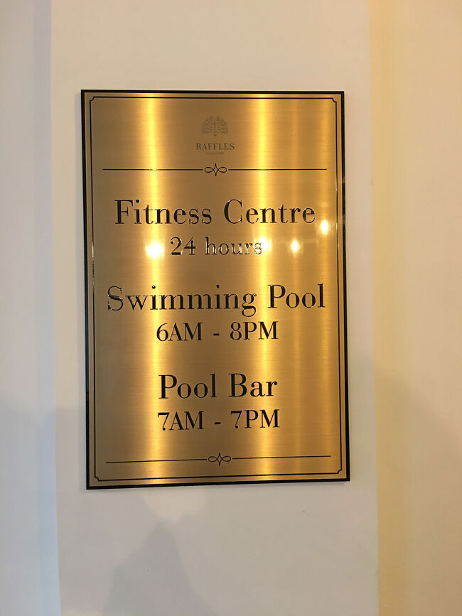 【 Fitness Centre, Swimming Pool, Pool Bar 】<br /><br />9時から，ゆうすけはフィットネス，おれはプールへ。