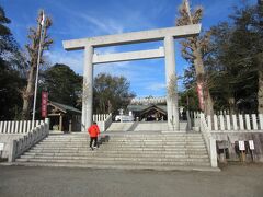 お神明様烏森のお宮：皇大神宮です。