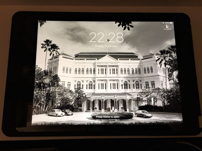 こちらがタブレット。