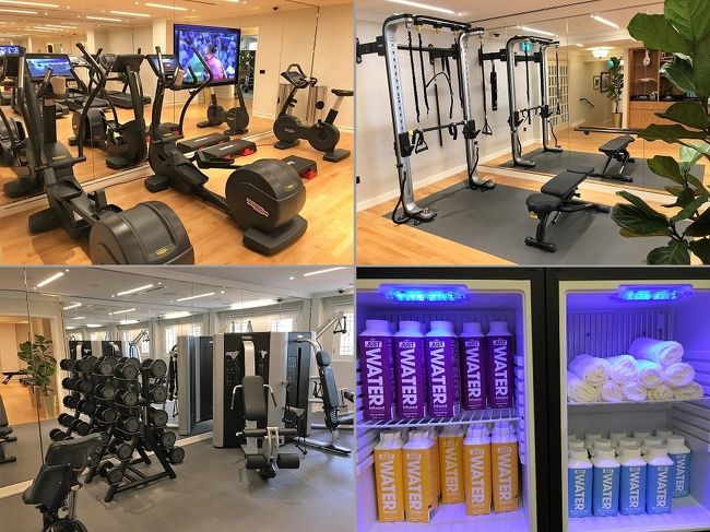 フィットネス・センター<br /><br />ダンベルが22キロまでしかないと，ゆうすけが少し不満そうだった。