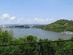 前回気づかなかった。
動物園からも、浜名湖が見えるんですね。