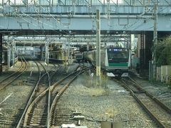 大崎駅構内。ここまでは見慣れた景色。