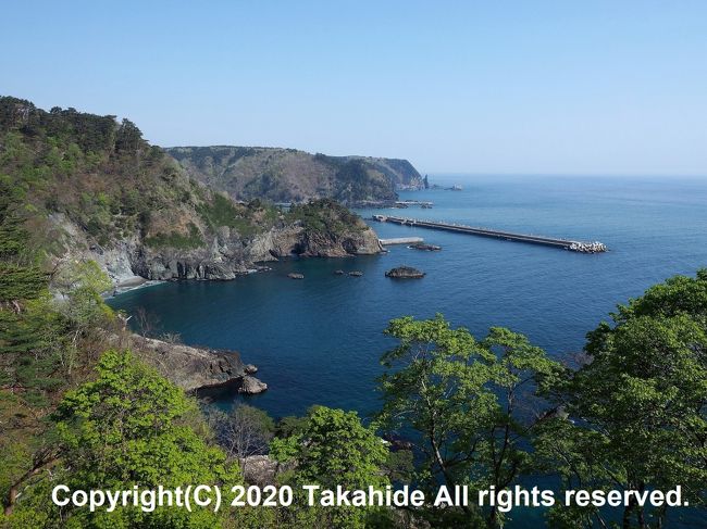 みちのく潮風トレイル(岩泉小本→田老)』岩泉・龍泉洞(岩手県)の