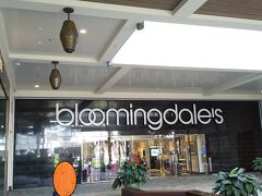 ブルーミングデールズにやってきました。ここへは奥さんがお目当てがありました。