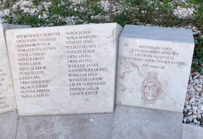 2019年5月24日に建立された記念碑の様だ　人の名前はきっとこの辺りの戦死者なんだろうねえ