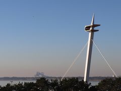 葛西渚橋を渡ると葛西海浜公園。