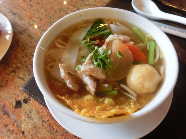 トシ爺が大好きな、麺料理もあった。<br />薄味で美味しかったそうだ。<br />この旅の６日間、麺料理を食べなかった日がないトシ爺。