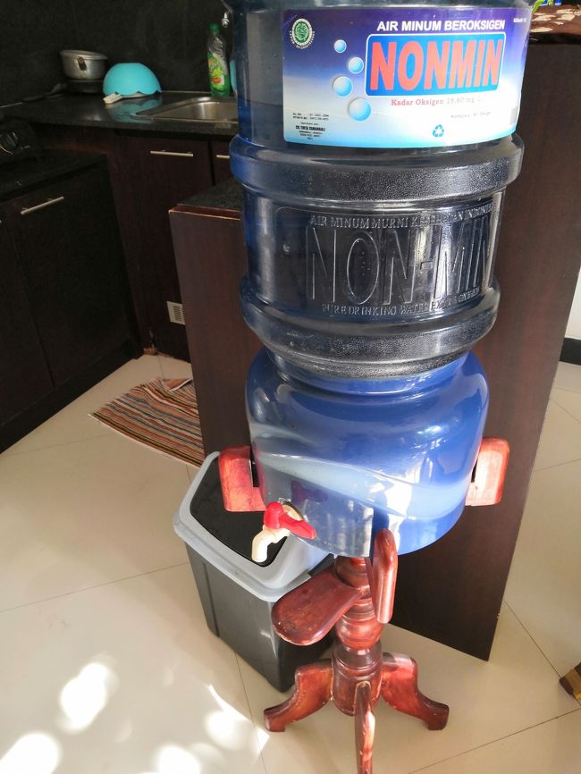 便利なウォーターサーバー。<br />