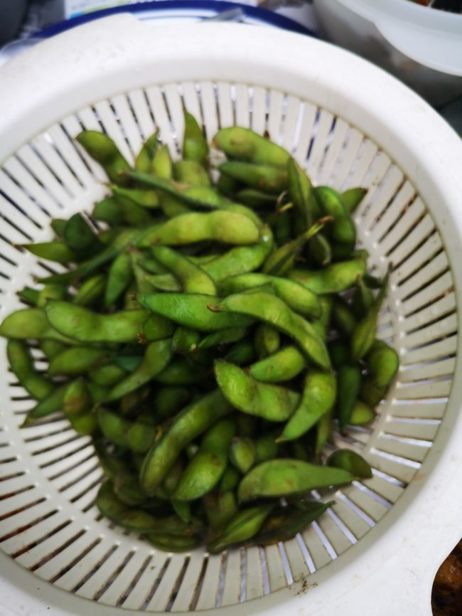 枝豆　バリ島にもあります。