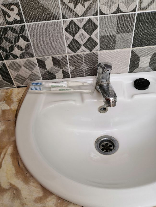 アメニティは、歯ブラシがありました！！<br />これ、感動(笑)