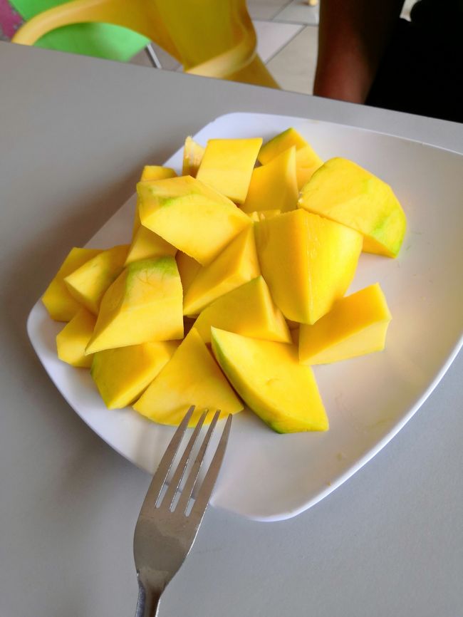 ちょっと若かったようです。粉っぽい・・・残念。