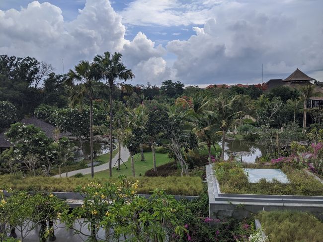 クラブラウンジ方面が見えます。