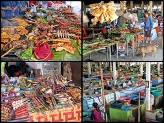 「Muangkeo Market」という生鮮市場をちょっとのぞいてみました