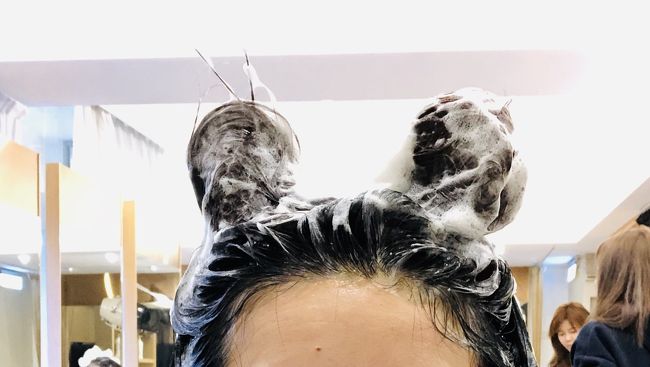 さて、次は台湾と言えばもう一つ<br />台湾シャンプーです(^-^)<br /><br />【青絲舫】に来ました。<br />700NTDのシャンプー＆頭皮マッサージを<br />お願いしました。<br />