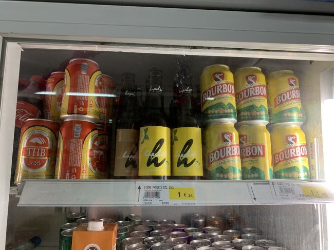 ビールを確認してみると、ご当地ビールはなく、これまでに訪問した所の3種類あり<br />