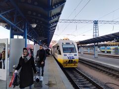 無事キエフ駅に着いたのですがキエフ駅は場所によってはエスカレーターが無く大きなスーツケースがあると苦労しました。
スーツケースがある場合はバスの方が楽かもしれませんね。