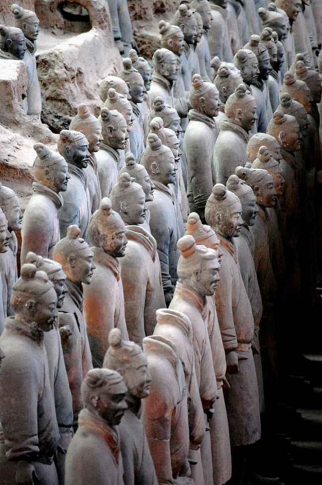秦始皇陵　兵馬俑坑　写真集　中国写真集　兵馬俑　写真集　希少本　中国美術 世界遺産 中国西安 秦始皇兵馬俑博物館 写真素材 [ 960215