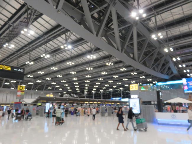 寝るだけですぐに空港に戻ってきた。