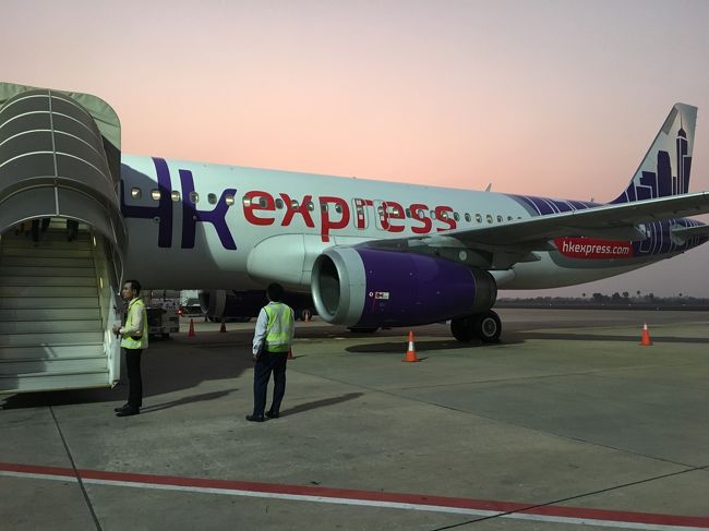 夕暮れにシェムリアップ到着