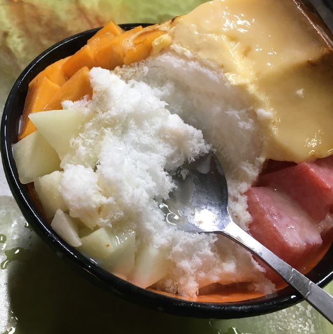 中はフワフワ　練乳もたっぷり