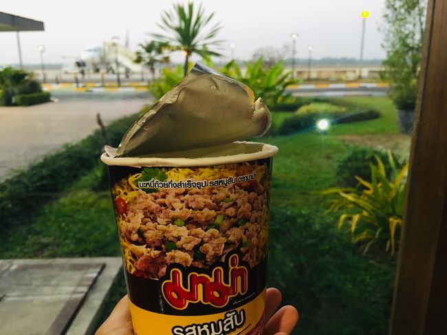 それでもシェムリアップありがとーー次はいつ来ようかと思いながら。。。<br />そしてハノイへ。。。<br />空港で食べたこのカップ麺メチャ旨。<br />これ絶対買い！！！！