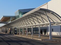 富士山静岡空港到着。金谷駅からは約15分でした。