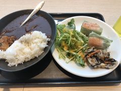 ワールドカップの合間に行ってくる旅行。マイル利用なので飛行機代は諸税のみ。そして国内移動をケチって夜行バス5000円。結構満員だし、女性が多いのね。独立シートでもあまり寝れなかったけど。電車にて羽田空港を目指す。羽田発っていつ以来かな？かなり久しぶり。朝食はラウンジのお馴染みメニューで。