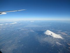 富士山バッチリ　南アルプスもよく見えた！